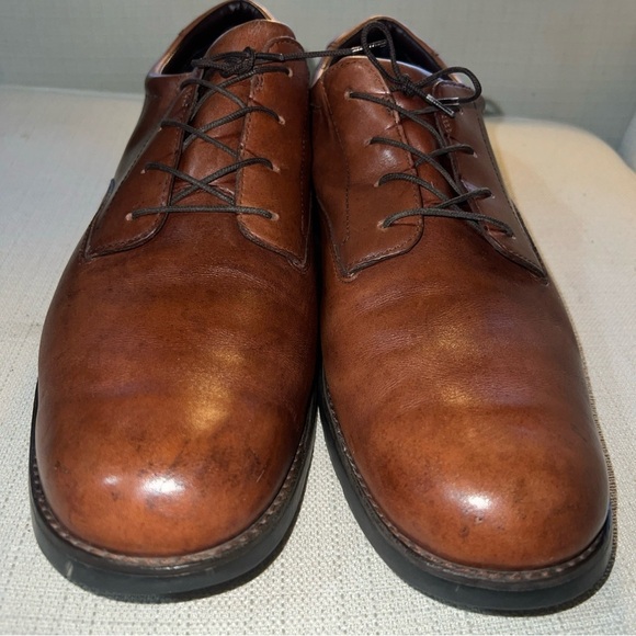 Timberland GSR Metro Brown Leather Oxford Waterproof Shoes 12M 78531 7960 - Picture 3 of 11